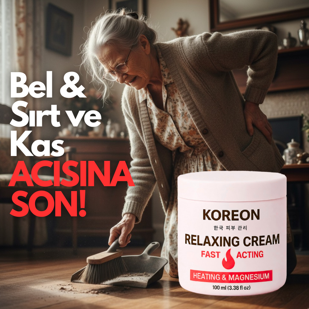 KOREON - Relaxing Cream Krem – Heating & Magnesium