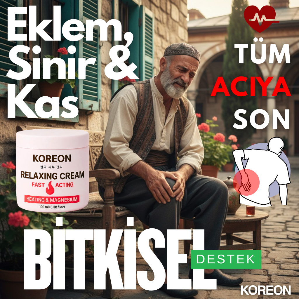 KOREON - Relaxing Cream Krem – Heating & Magnesium