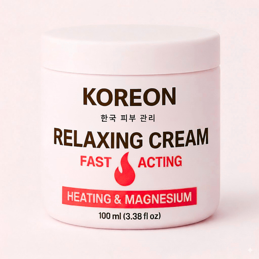 KOREON - Relaxing Cream Krem – Heating & Magnesium